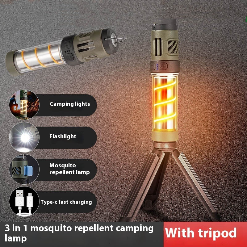 Illuminate Your Adventures with the Outdoor Mosquito Killing Camping Lantern